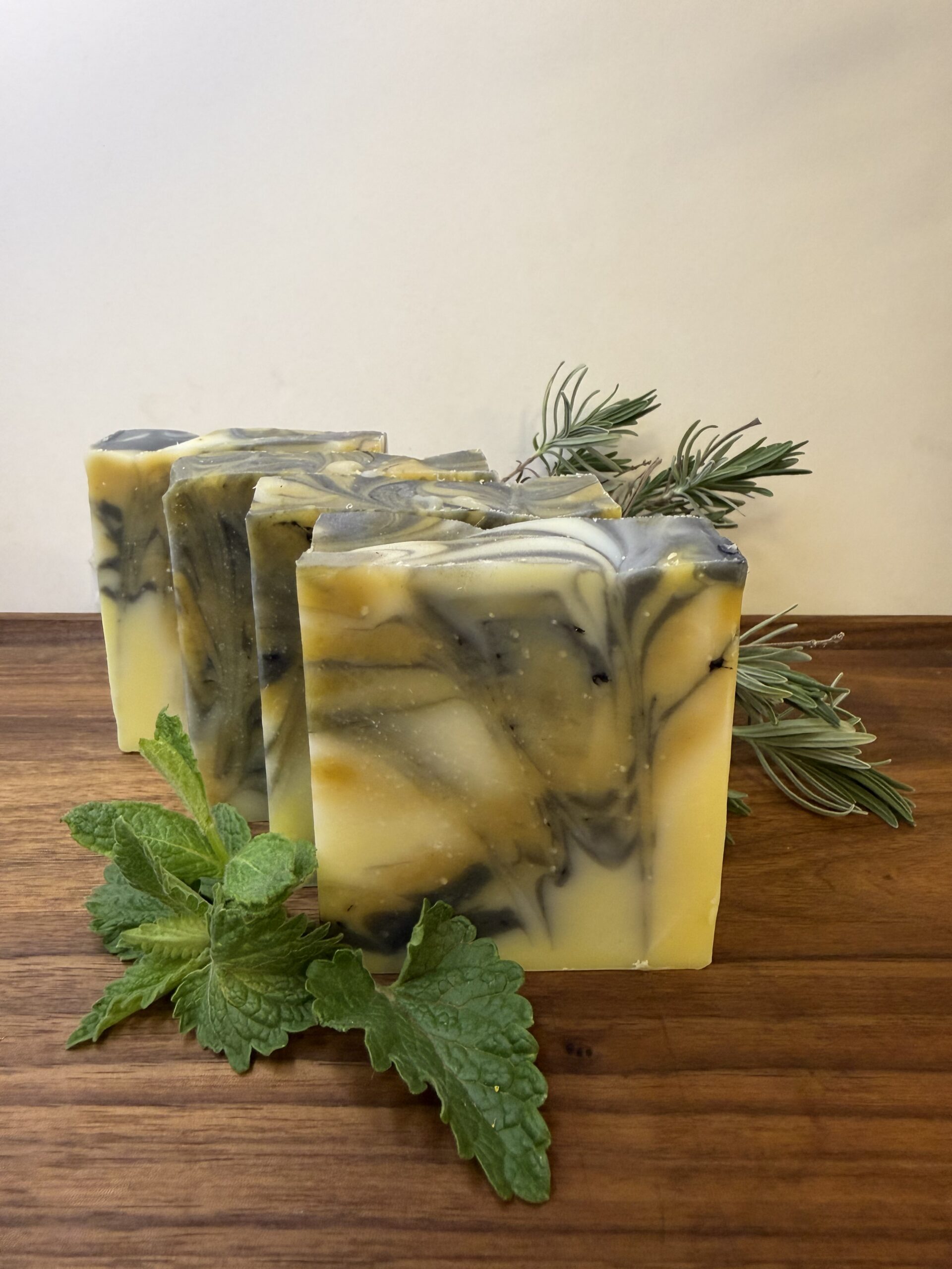 Minted Eucalyptus Handmade Soap - Image 2