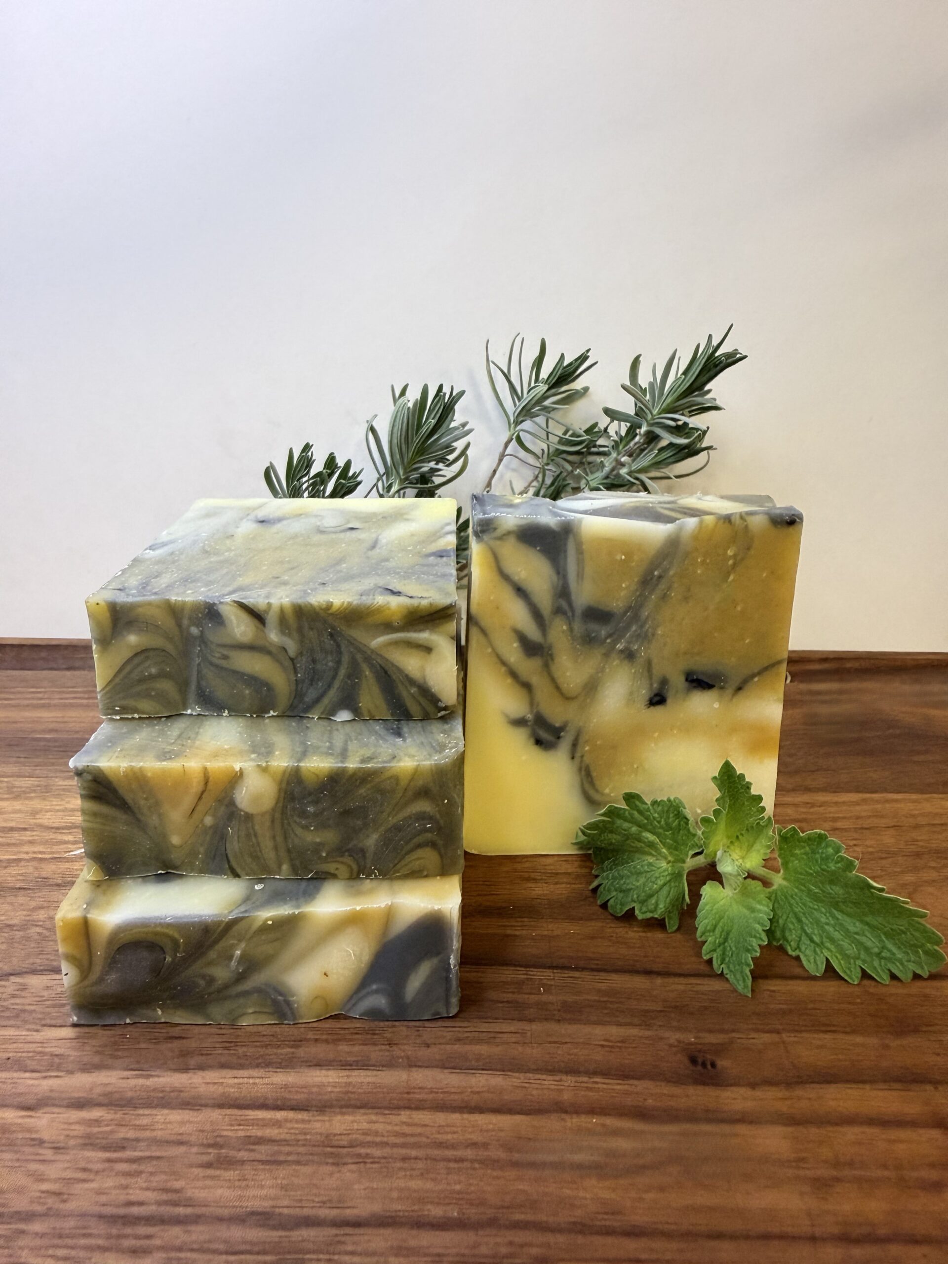 Minted Eucalyptus Handmade Soap - Image 3